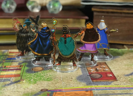 Gamers Guild AZ Skinny Minis Skinny Minis - Humans Spellcasters (Pre-Order) Quartermaster Direct