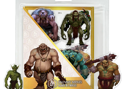 Gamers Guild AZ Skinny Minis Skinny Minis: Ogres & Trolls Quartermaster Direct