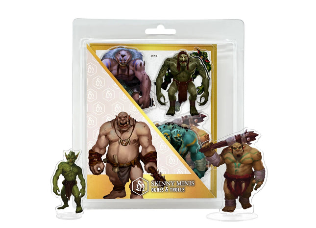 Gamers Guild AZ Skinny Minis Skinny Minis: Ogres & Trolls Quartermaster Direct