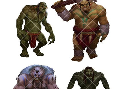 Gamers Guild AZ Skinny Minis Skinny Minis: Ogres & Trolls Quartermaster Direct