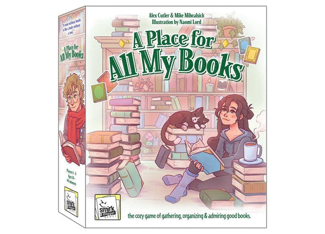 Gamers Guild AZ Smirk & Dagger Games A Place for All My Books (Pre-Order) ACD Distribution