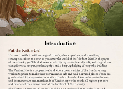 Gamers Guild AZ Snowbright Studio Teatime Adventures 2E: Core Rule Book (Pre-Order) AGD