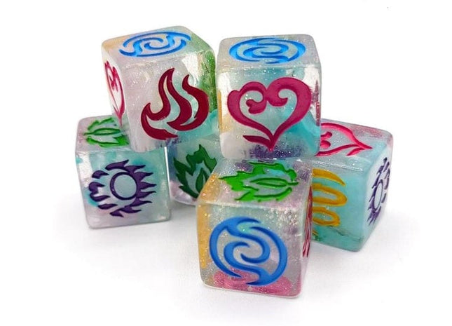 Gamers Guild AZ Snowbright Studio Teatime Adventures 2E: Tea Pets - Harmony Dice Set (Pre-Order) AGD