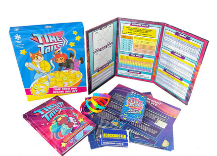 Gamers Guild AZ Snowbright Studio Time Tails RPG Deluxe Box Set (Pre-Order) Quartermaster Direct