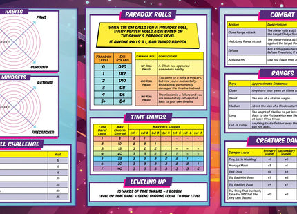 Gamers Guild AZ Snowbright Studio Time Tails RPG Deluxe Box Set (Pre-Order) Quartermaster Direct