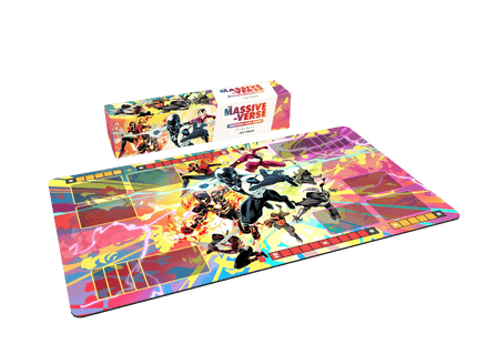 Gamers Guild AZ Solis Game Studio The Massive-Verse Fighting Card Game Official Playmat Quartermaster Direct