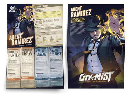 Gamers Guild AZ Son of Oak Game Studio City of Mist: Character Folio Pack #2: Local Legends ACD Distribution