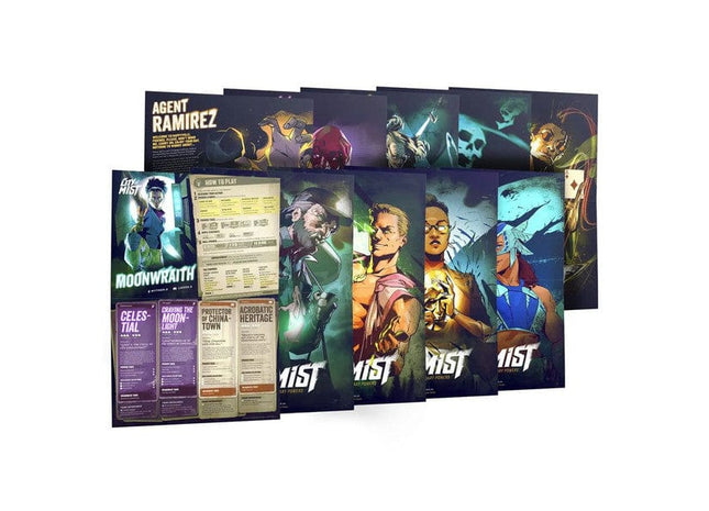 Gamers Guild AZ Son of Oak Game Studio City of Mist: Character Folio Pack #2: Local Legends ACD Distribution