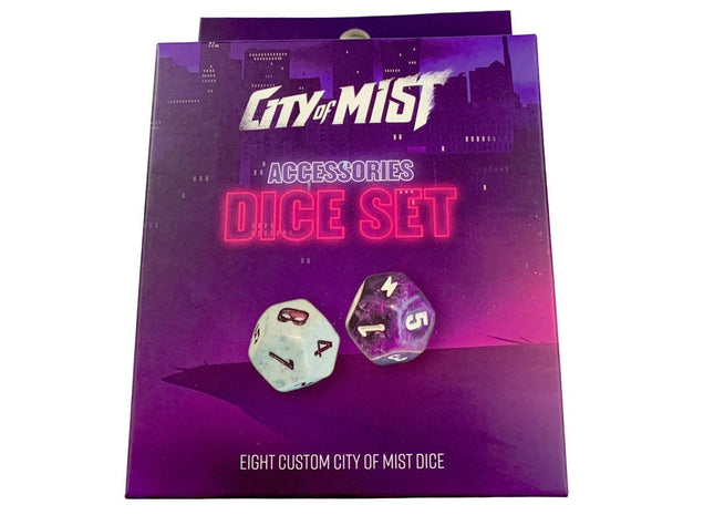 Gamers Guild AZ Son of Oak Game Studio City of Mist: Custom Dice (Pre-Order) ACD Distribution