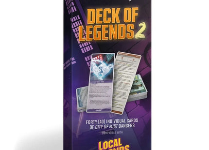 Gamers Guild AZ Son of Oak Game Studio City of Mist: Deck of Legends #2 (Local Legends) - Black Friday ACD Distribution