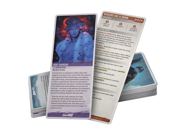 Gamers Guild AZ Son of Oak Game Studio City of Mist: Deck of Legends (Nights of Payne Town) (Pre-Order) ACD Distribution