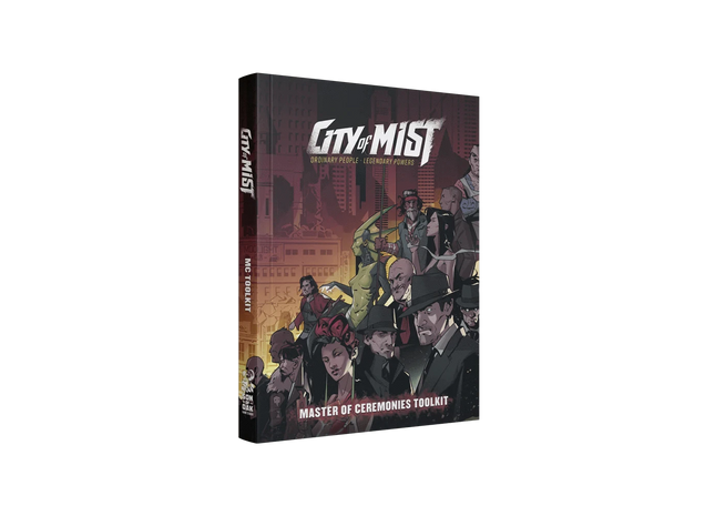 Gamers Guild AZ Son of Oak Game Studio City of Mist: Master of Ceremonies' Toolkit GTS
