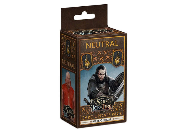 Gamers Guild AZ Song of Ice & Fire SIF: Neutral Card Update Pack 2021 Asmodee