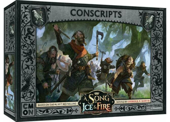 Gamers Guild AZ Song of Ice & Fire SIF: Night's Watch Conscripts Asmodee