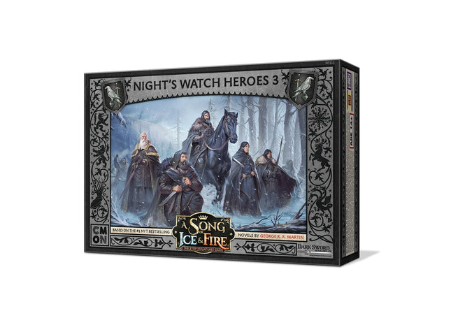 Gamers Guild AZ Song of Ice & Fire SIF: Night's Watch Heroes Box 3 Asmodee