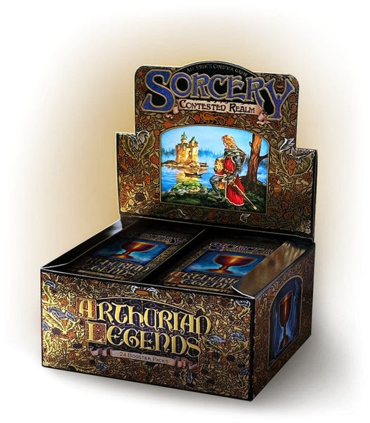 Sorcery contested realm アルファ box Sorcery Contested Realms: Alpha Booster Box Plus Pledge Pack