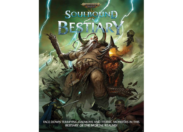 Gamers Guild AZ Soulbound Warhammer Age of Sigmar Soulbound RPG: Bestiary PHD