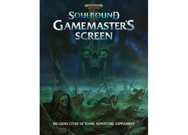 Gamers Guild AZ Soulbound Warhammer Age of Sigmar Soulbound RPG: Gamemaster's Screen GTS
