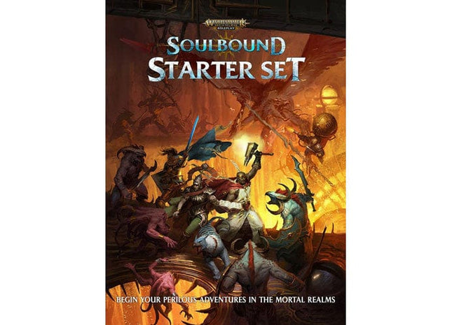 Gamers Guild AZ Soulbound Warhammer Age of Sigmar Soulbound RPG: Starter Set GTS