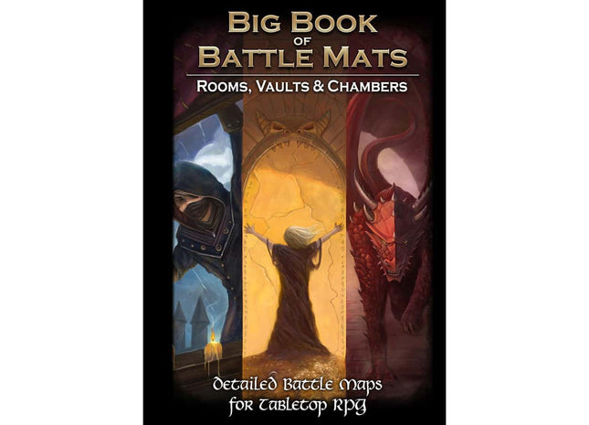 Gamers Guild AZ SoulMuppet Publishing Big Book Of Battle Mats: Rooms Vaults And Chambers (Pre-Order) GTS