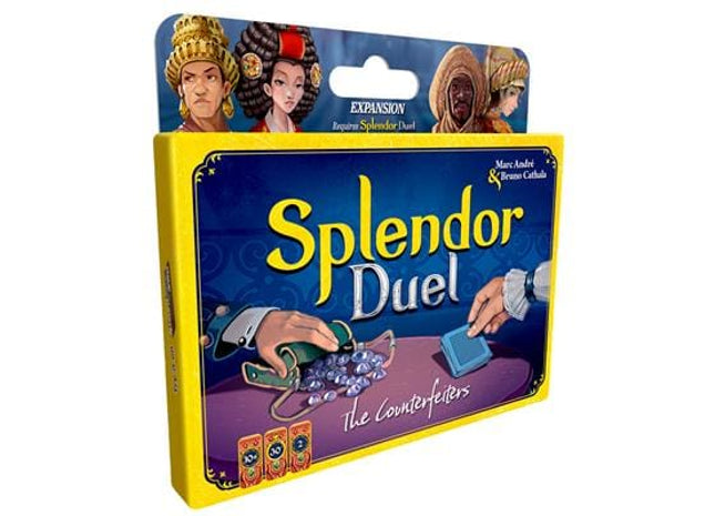 Gamers Guild AZ Space Cowboys Splendor Duel: The Counterfeiters Expansion (Pre-Order) Asmodee