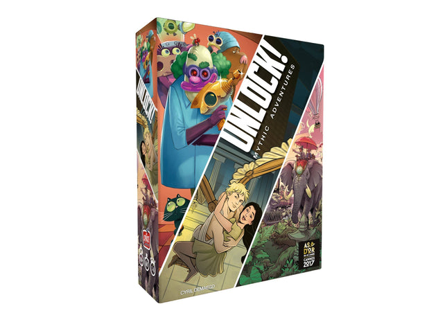 Gamers Guild AZ Space Cowboys UNLOCK! Mythic Adventures Asmodee