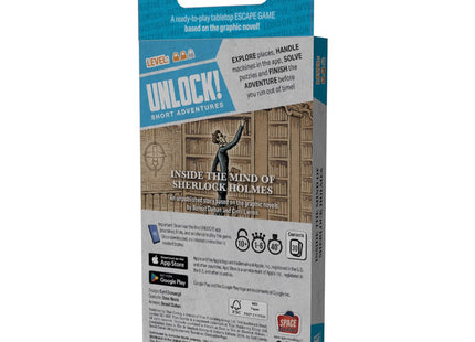 Gamers Guild AZ Space Cowboys UNLOCK! Short: Inside the Mind of Sherlock Holmes (Pre-Order) Asmodee