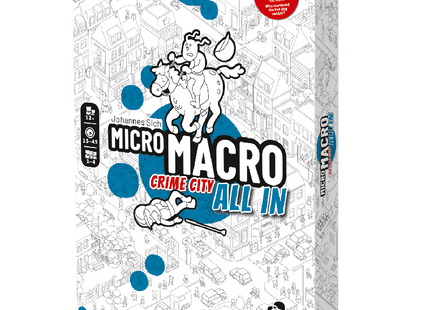 Gamers Guild AZ Spielwiese MicroMacro: Crime City – All In (Pre-Order) Hachette Boardgames USA