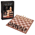 Gamers Guild AZ Spin Master Games Chess, Checkers, & Tic Tac Toe Refresh (Cardinal Classics) (Pre-Order) ACD Distribution