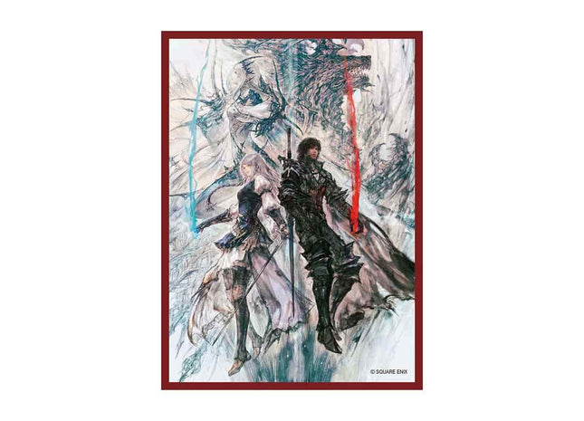 Gamers Guild AZ Square Enix Final Fantasy: Card Sleeve Series (Volume 3): Fiery Heart and Icy Resolve (FFCSS-25) (100ct) (Pre-Order) GTS