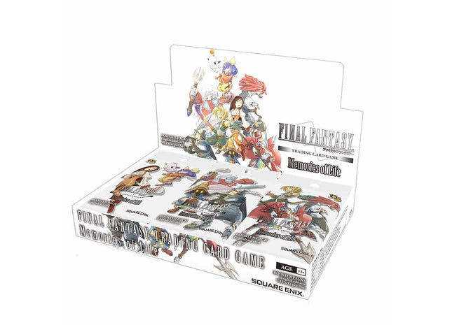 life tcg booster box Final Fantasy TCG: Memories of Life Booster Box (Pre-Order)