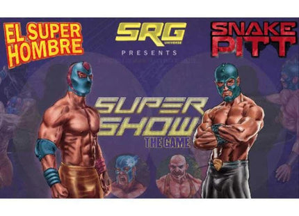 Gamers Guild AZ SRG Supershow The Game: El Super Hombre VS Snake Pit Discontinue