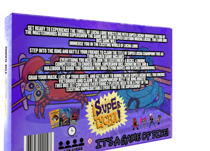 Gamers Guild AZ SRG Universe Super Lucha! - 4 Player Starter Set Kickstarter