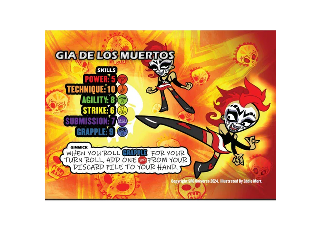 Gamers Guild AZ SRG Universe Super Lucha! - Competitor Pack: Gia de los Muertos Kickstarter