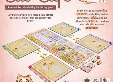 Gamers Guild AZ Stami Games Cozy Cat Cafe (Pre-Order) Quartermaster Direct