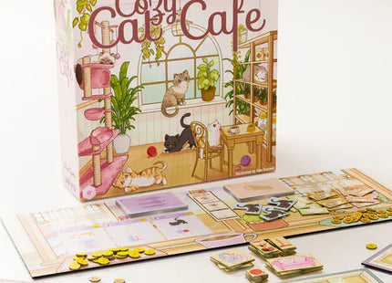 Gamers Guild AZ Stami Games Cozy Cat Cafe (Pre-Order) Quartermaster Direct