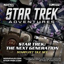 Gamers Guild AZ Star Trek Adventures Star Trek Adventures RPG: Deck Tiles- Next Generation Starfleet GTS