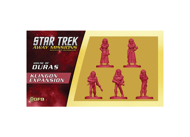 Gamers Guild AZ Star Trek Away Missions Star Trek Away Missions: Duras Sisters Klingon Expansion Battlefront Group