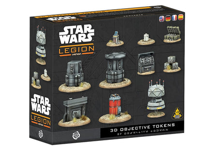 Gamers Guild AZ Star Wars Legion Star Wars: Legion – 3D Objective Tokens (Pre-Order) Asmodee
