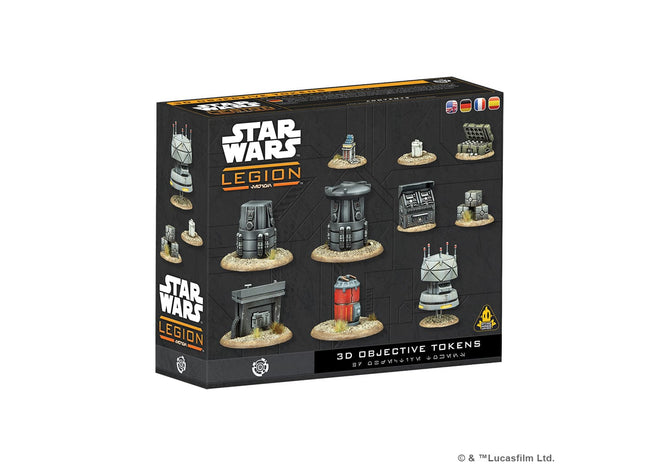 Gamers Guild AZ Star Wars Legion Star Wars: Legion – 3D Objective Tokens (Pre-Order) Asmodee