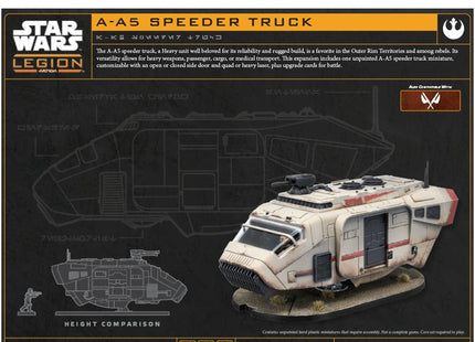 Gamers Guild AZ Star Wars Legion Star Wars: Legion - A-A5 Speeder Truck (Pre-Order) Asmodee