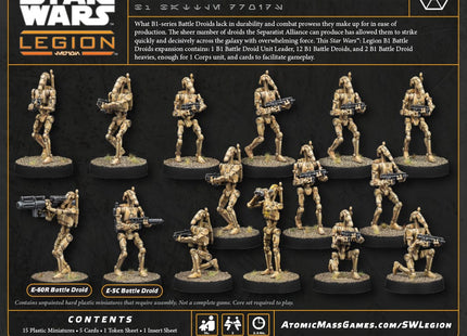 Gamers Guild AZ Star Wars Legion Star Wars: Legion – B1 Battle Droids (Pre-Order) Asmodee