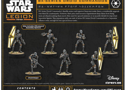 Gamers Guild AZ Star Wars Legion Star Wars: Legion – BX-Series Droid Commandos (Pre-Order) Asmodee