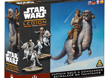 Gamers Guild AZ Star Wars Legion Star Wars: Legion – Captain Solo & Commander Skywalker on Tauntuns (Pre-Order) Asmodee