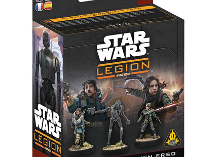 Gamers Guild AZ Star Wars Legion Star Wars: Legion – Cassian Andor, Jyn Erso & K-2SO (Pre-Order) Asmodee