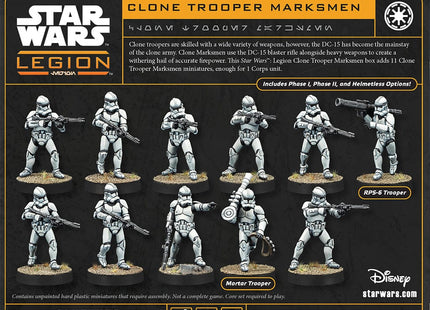 Gamers Guild AZ Star Wars Legion Star Wars: Legion – Clone Trooper Marksmen (Pre-Order) Asmodee