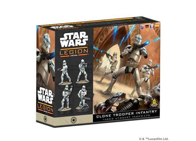 Gamers Guild AZ Star Wars Legion Star Wars: Legion – Clone Troopers Infantry (Pre-Order) Asmodee