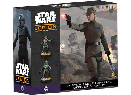 Gamers Guild AZ Star Wars Legion Star Wars: Legion – Customizable Imperial Officer & Agent (Pre-Order) Asmodee