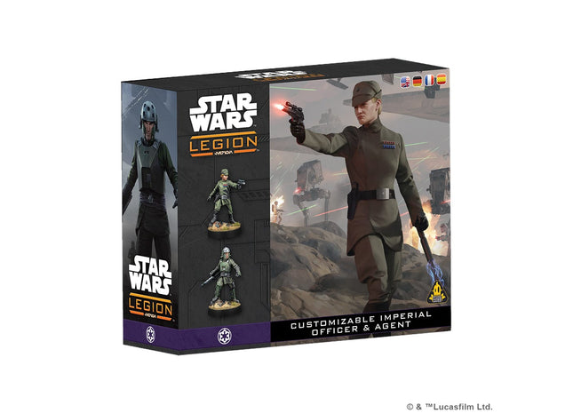 Gamers Guild AZ Star Wars Legion Star Wars: Legion – Customizable Imperial Officer & Agent (Pre-Order) Asmodee