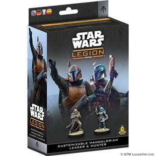 Gamers Guild AZ Star Wars Legion Star Wars: Legion - Customizable Mandalorian Leader and Hunter (Pre-Order) Asmodee